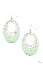 Load image into Gallery viewer, Orchard Bliss - Green Earrings