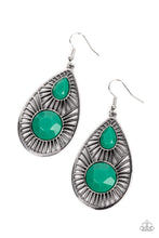 Load image into Gallery viewer, Prima Donna Diva - Green Earrings