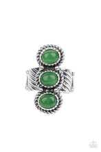 Load image into Gallery viewer, Peaceful Paradise - Green Ring