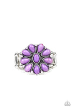 Load image into Gallery viewer, Stone Gardenia - Purple Ring