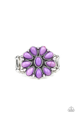 Stone Gardenia - Purple Ring