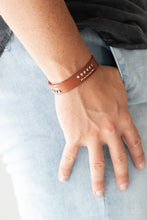 Load image into Gallery viewer, Always An Adventure - Brown Snap Bracelet