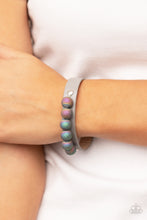 Load image into Gallery viewer, Saturn Safari - Silver Bracelet