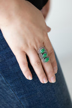 Load image into Gallery viewer, Peaceful Paradise - Green Ring