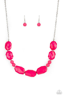 Melrose Melody - Pink Necklace