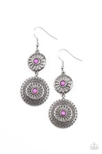 Load image into Gallery viewer, Keep It WHEEL - Purple Earrings