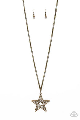 Superstar Stylist - Brass Necklace