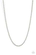 Load image into Gallery viewer, Industrial Interval - Silver Necklace
