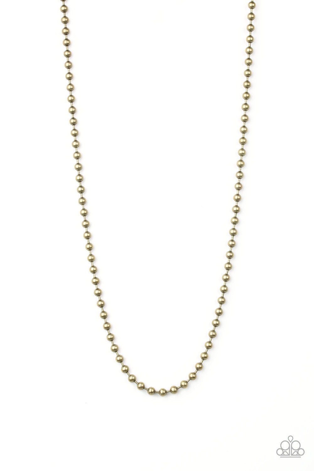 Mardi Gras Madness - Brass Necklace