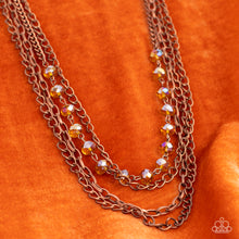 Load image into Gallery viewer, Extravagant Elegance - Copper Necklace