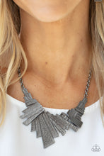 Load image into Gallery viewer, Happily Ever AFTERSHOCK - Black Gunmetal Necklace