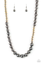 Load image into Gallery viewer, Power To The People - Black Gunmetal Necklace