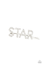 Load image into Gallery viewer, Star In Your Own Show - White Bobby Pin