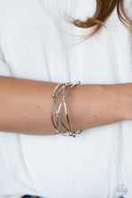 Load image into Gallery viewer, Cosmic Sparkle - Silver Bracelet