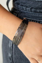 Load image into Gallery viewer, This Girl is on WIRE - Black Gunmetal Bracelet