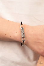 Load image into Gallery viewer, In CHARMS Way - Black Gunmetal Hinged Bracelet