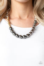 Load image into Gallery viewer, Power To The People - Black Gunmetal Necklace