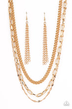 Load image into Gallery viewer, Galvanized Grit - Gold Necklace