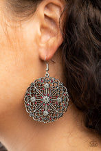 Load image into Gallery viewer, Oh MANDALA! - Red Earrings