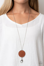 Load image into Gallery viewer, Wondrously Woven - Brown Lanyard