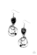 Load image into Gallery viewer, Galactic Drama - Black Earrings