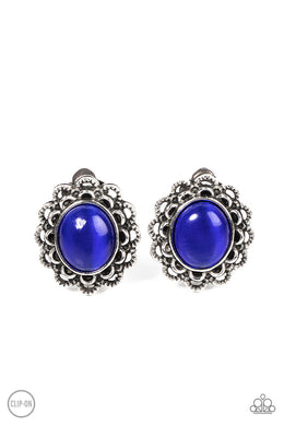 Garden Gazebo - Blue Earrings