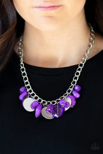 Load image into Gallery viewer, Treasure Shore - Purple Necklace