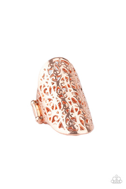 Full Out Frill - Copper Ring