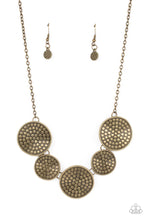 Load image into Gallery viewer, Self DISC-overy - Brass Necklace