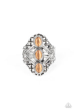 Load image into Gallery viewer, Eye-Catching Cats Eye - Orange Ring