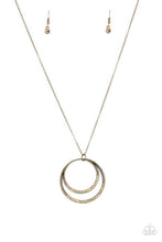Load image into Gallery viewer, Front and EPICENTER - Brass Necklace