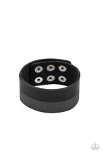Load image into Gallery viewer, MOUNTAIN MAN to MOUNTAIN MAN - Black Snap Bracelet