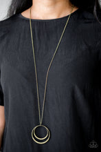 Load image into Gallery viewer, Front and EPICENTER - Brass Necklace