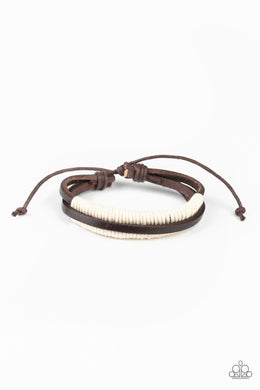 Rugged Roper - Brown Bracelet