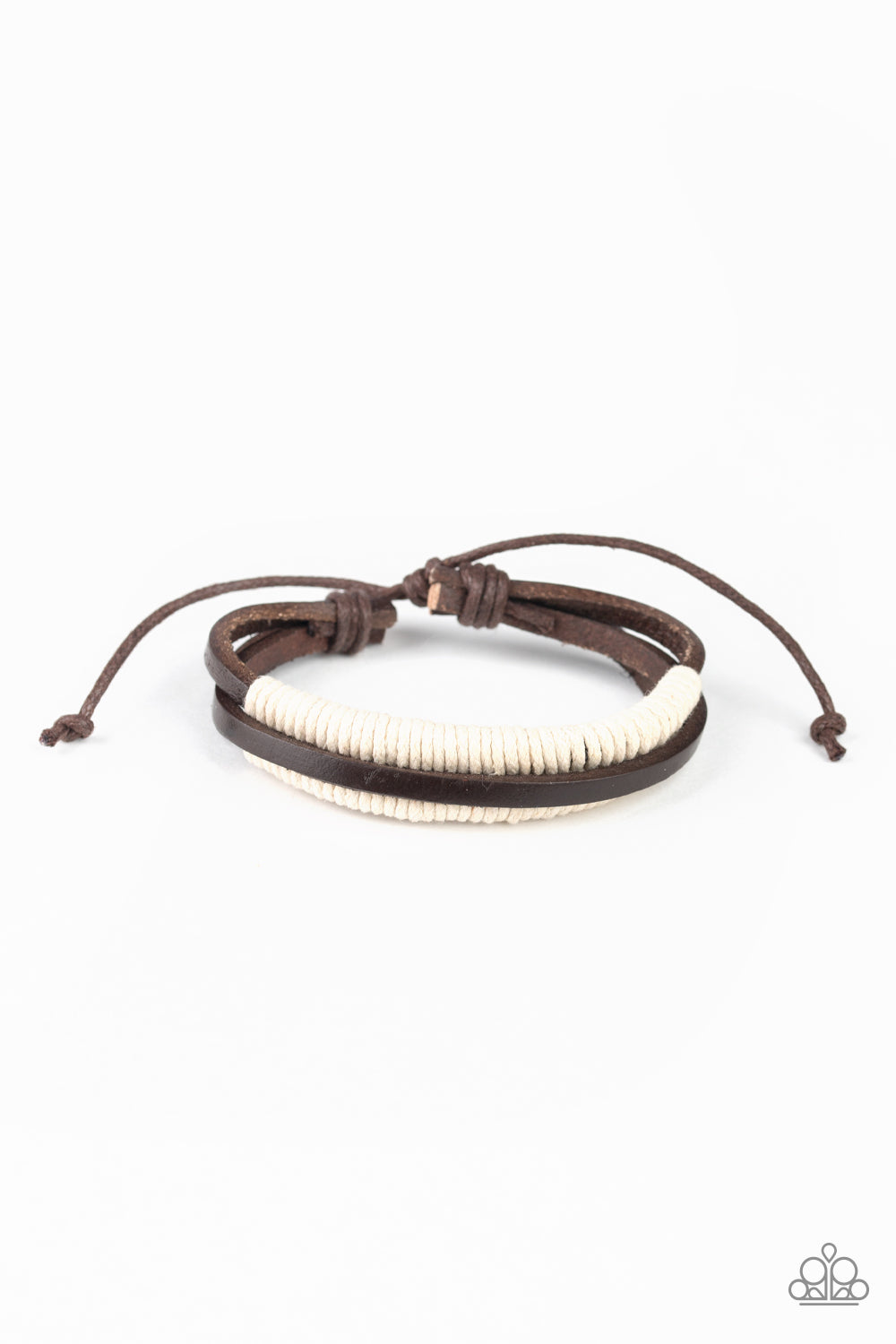 Rugged Roper - Brown Bracelet