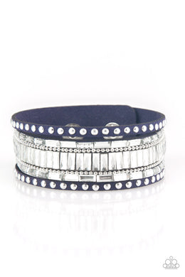 Rock Star Rocker - Blue Bracelet