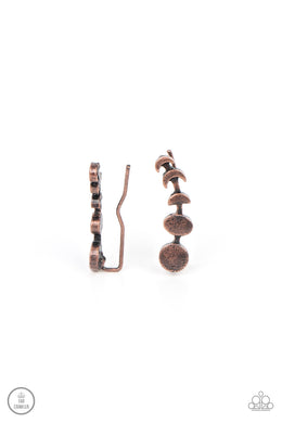 Its Just a Phase - Copper Earrings