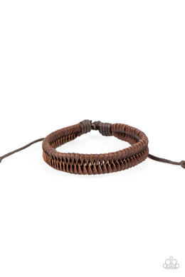Rodeo Rally - Brown Bracelet