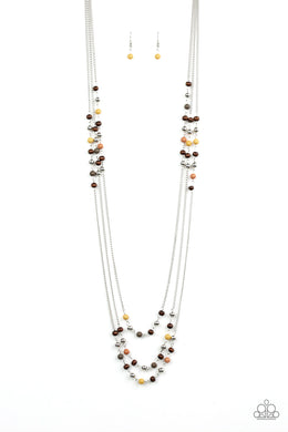 Seasonal Sensation - Multicolor Necklace