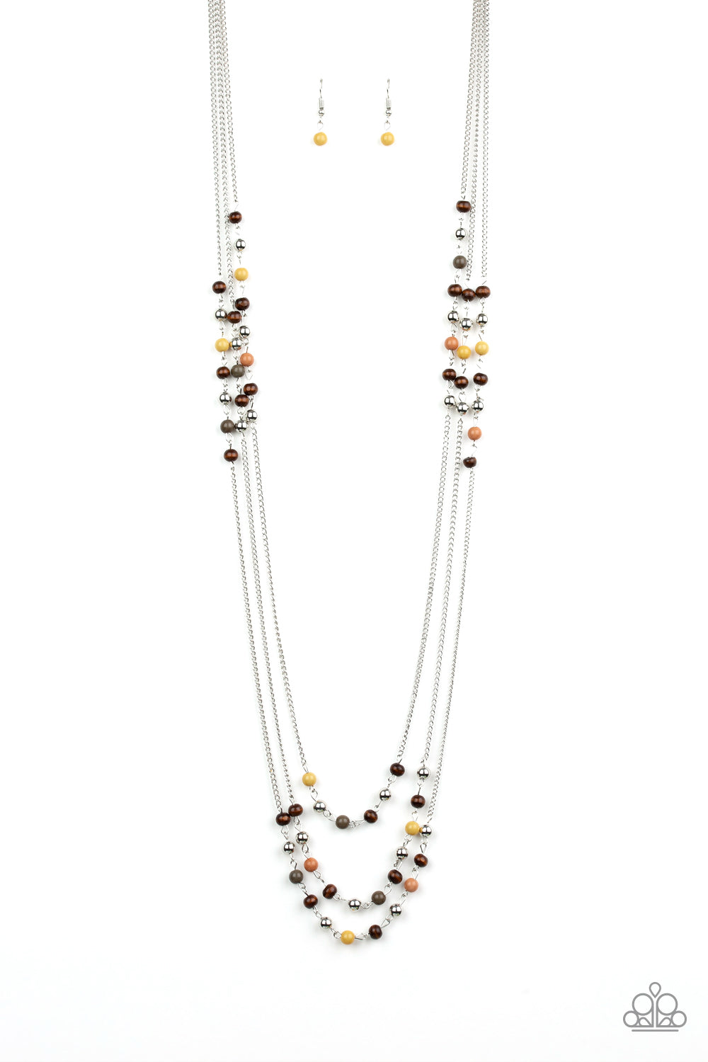 Seasonal Sensation - Multicolor Necklace