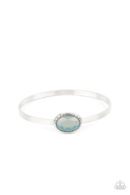 Misty Meadow - Blue Bangle Bracelet