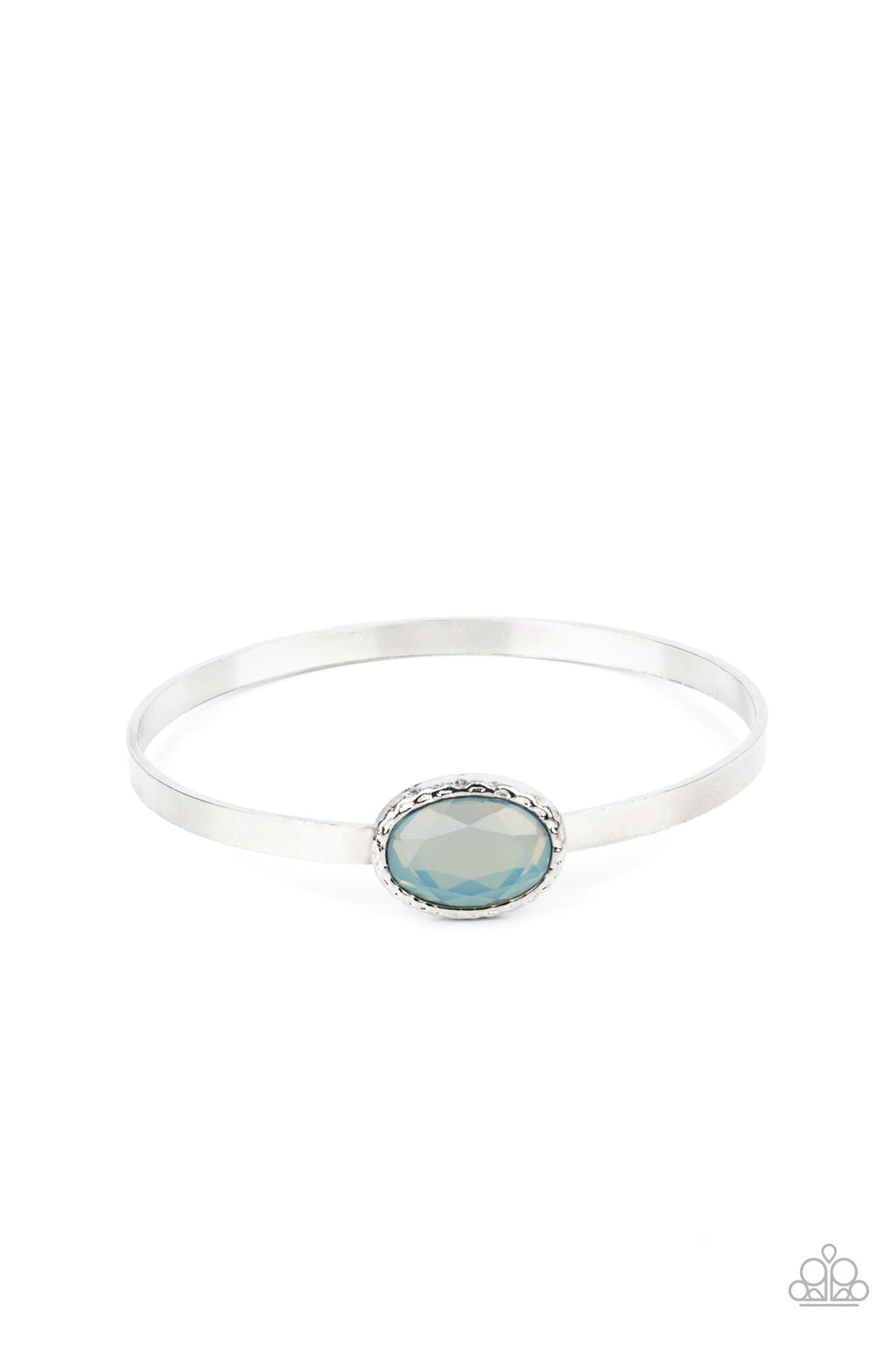 Misty Meadow - Blue Bangle Bracelet