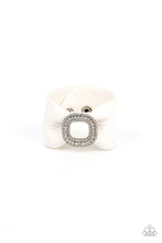 Load image into Gallery viewer, Lights, SELFIE, Action! - White Bracelet