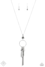Load image into Gallery viewer, Tastefully Tasseled - Silver Necklace