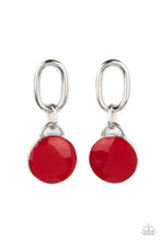 Load image into Gallery viewer, Drop a TINT - Red Post Earrings