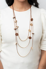 Load image into Gallery viewer, Alluring Luxe - Brown Necklace