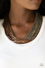 Load image into Gallery viewer, Flashy Fashion - Copper (Mixed Metals) Necklace