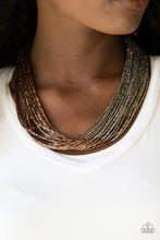 Load image into Gallery viewer, Flashy Fashion - Copper Necklace