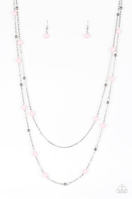 Beach Party Pageant - Pink Necklace