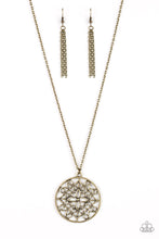 Load image into Gallery viewer, Mandala Melody - Brass Necklace